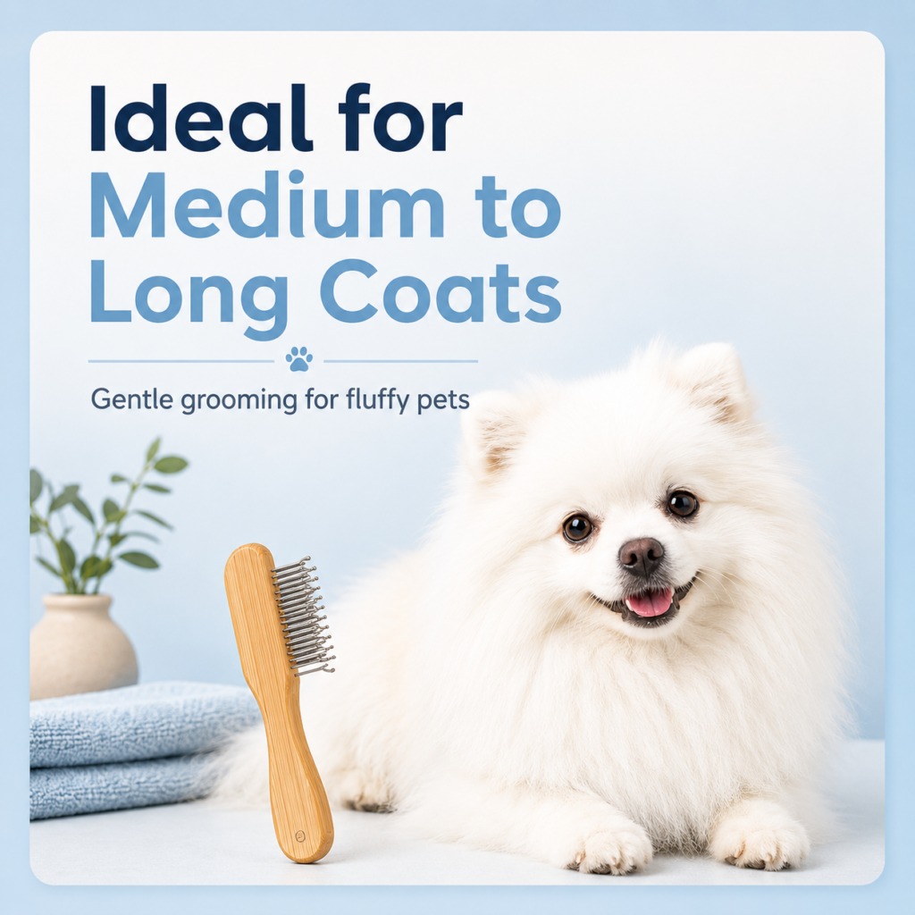 perfect grooming for fluffy coats