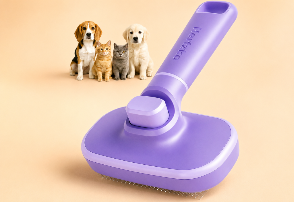 pet grooming essentials sleek brush and pets