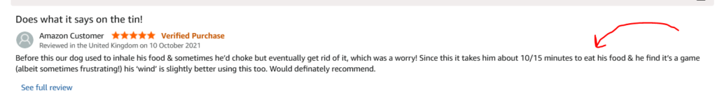 customer review