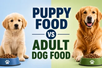 puppy food vs adult dog food