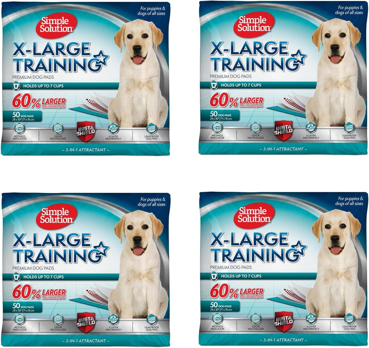 simple solution extra large puppy training pads