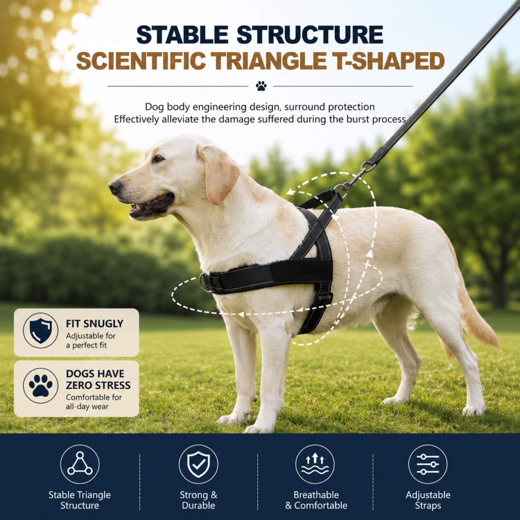 Best Dog Harness UK 2026 stable and comfortable dog harness