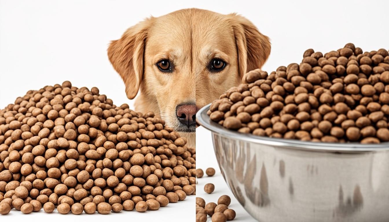 Puppy food vs adult dog food comparison