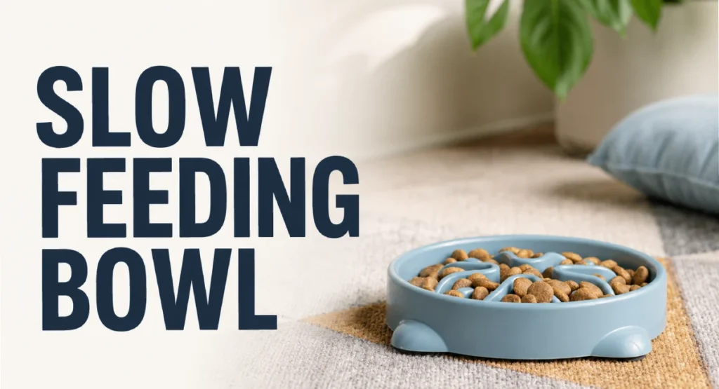 slow feeding bowl