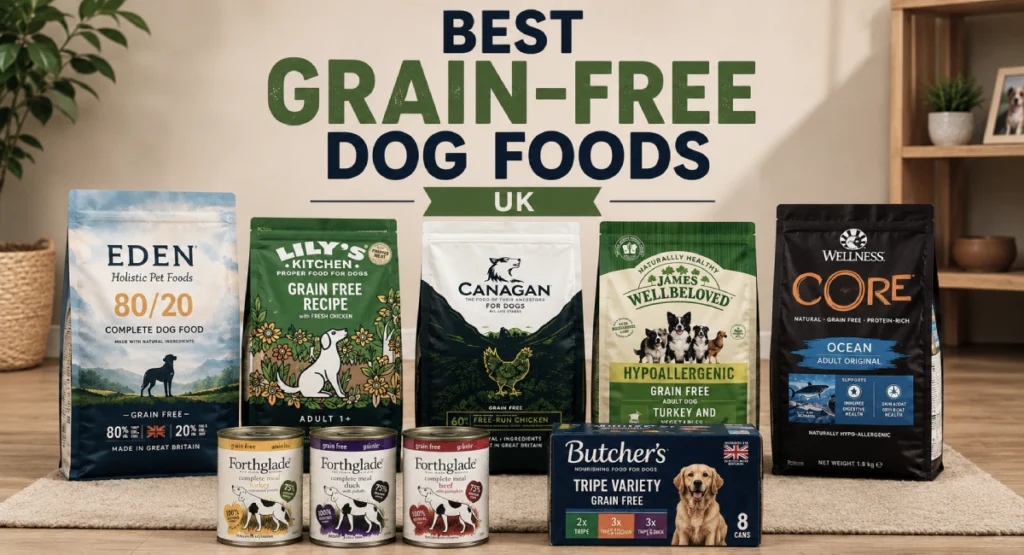 best grain free dog foods uk