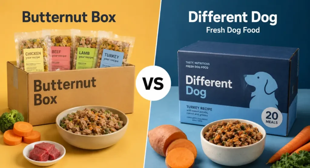 butternut box vs different dog