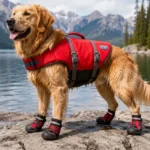 dog boots and life jackets