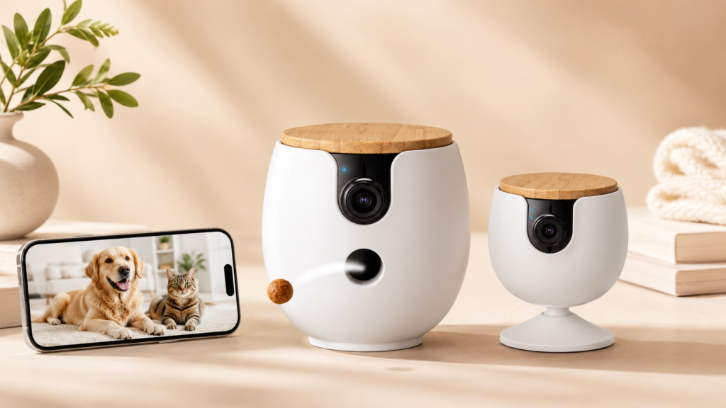 Best Pet Cameras with Treat Dispensers for Dogs (UK Review) furbo mini 360° pet camera & mini pet camera