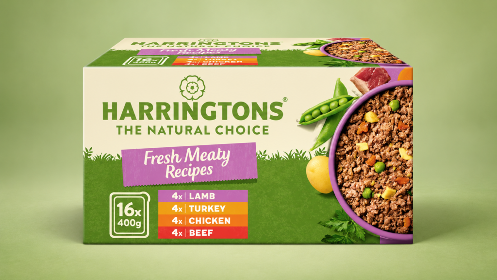 Best Dog Food for Large Dogs on a Budget UK: Quality Food That Won't Break the Bank harrington's fresh meaty recipes packaging